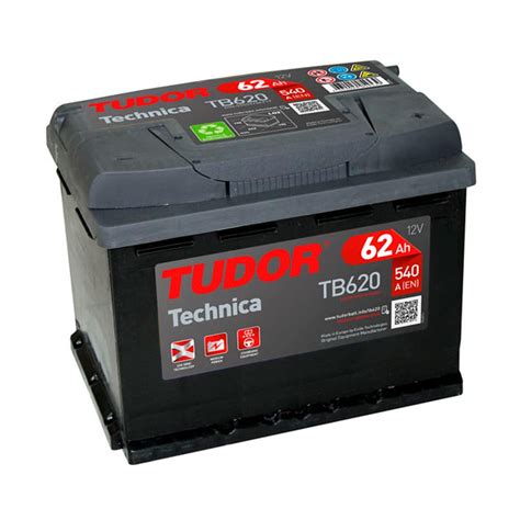 Tudor TB620 batería de coche 62Ah 540A EN 